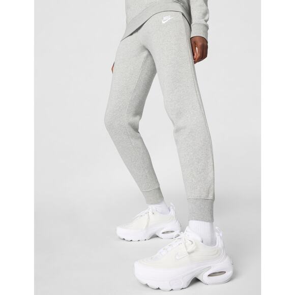 NWT Nike Women's Sportswear Club, Dark Grey Heather/White M - Picture 3 of 7